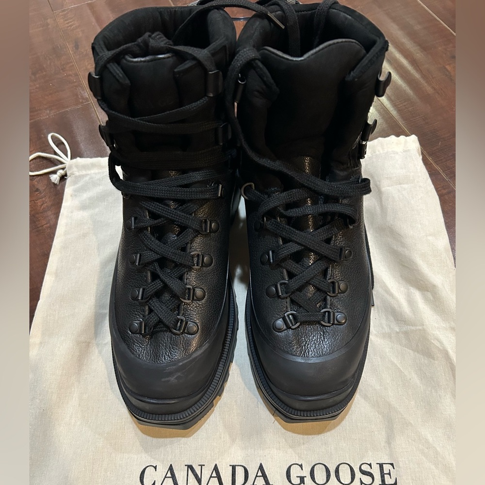 Canada Goose Black Rugged Sole Boots